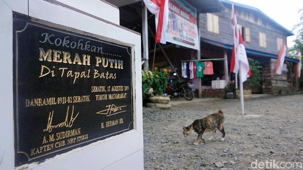 Melongok Rumah Dua Muka di Perbatasan Indonesia Malaysia