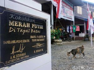 Melongok Rumah Dua Muka di Perbatasan Indonesia Malaysia