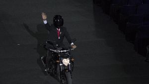 Potret Aksi Stuntman Jokowi dan Video di Opening Asian Games