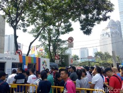 Penonton Asian Games Bingung Dapat Tiket Ditulis Tangan