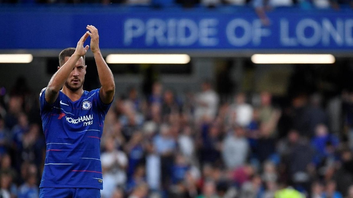 Eden Hazard dua kali dicadangkan pada dua laga perdana Premier League musim ini (REUTERS/Toby Melville)