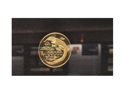 Pernah Lihat Uang Logam Pecahan Rp 100.000?