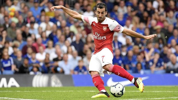 Henrikh Mkhitaryan menyumbang satu gol untuk Arsenal.