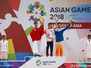 Wushu Sumbang Medali Pertama untuk Indonesia di Asian Games 2018 Wushu Sumbang Medali Pertama untuk Indonesia di Asian Games 2018