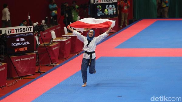 Hijabers Defia Beri Medali Emas Perdana untuk Indonesia di Asian Games