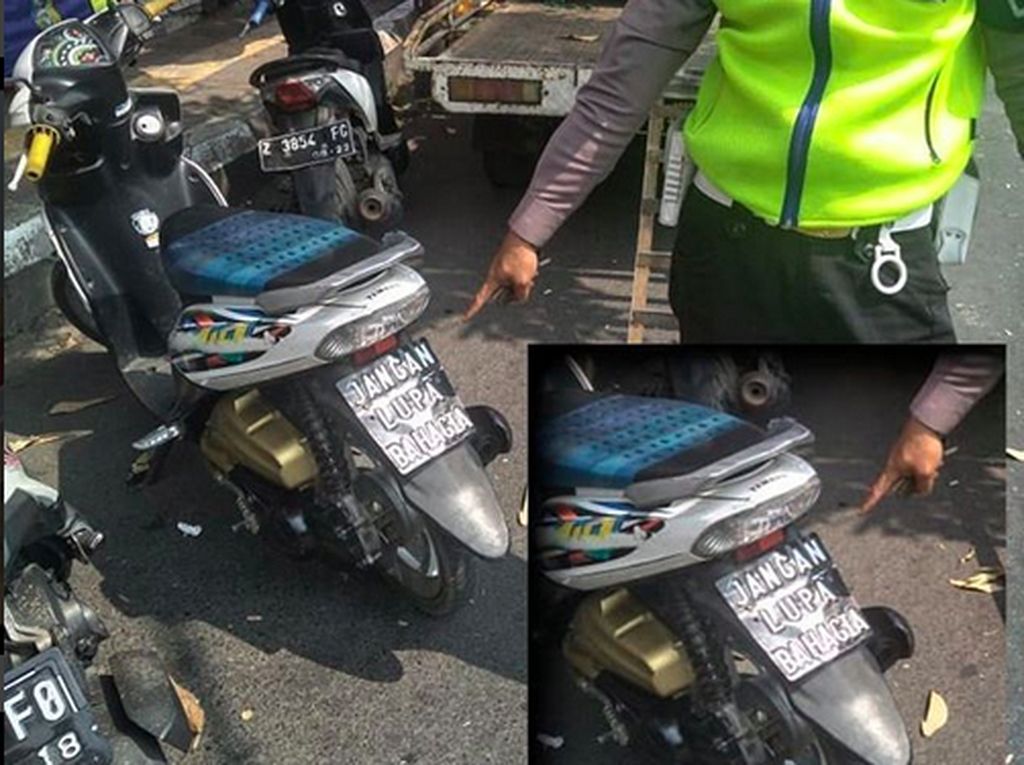Deretan Pelat Nomor Aneh yang Bikin Geleng-Geleng Kepala Deretan Pelat Nomor Aneh yang Bikin Geleng-Geleng Kepala