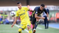 Menurut situs statistik WhoScored, Ronaldo melepaskan delapan tembakan sepanjang dia berada di atas lapangan. Dari jumlah tersebut empat di antaranya mengarah ke target (REUTERS/Alberto Lingria)