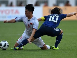 Hasil Sepakbola Asian Games 2018: Vietnam Tundukkan Jepang 1-0