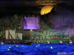 Berbagai Momen Tak Terlupakan di Opening Asian Games 2018