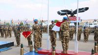 Pasukan Garuda UNIFIL Gelar Upacara HUT RI ke-73 di Lebanon Selatan