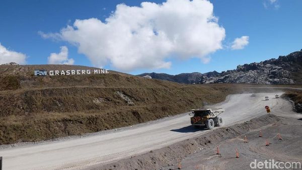 Gunung Tembaga-Emas Grasberg di Penghujung Umur