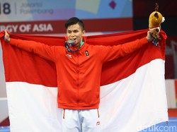 Edgar Xavier Marvelo Peraih Medali Pertama untuk Indonesia di Asian Games 2018