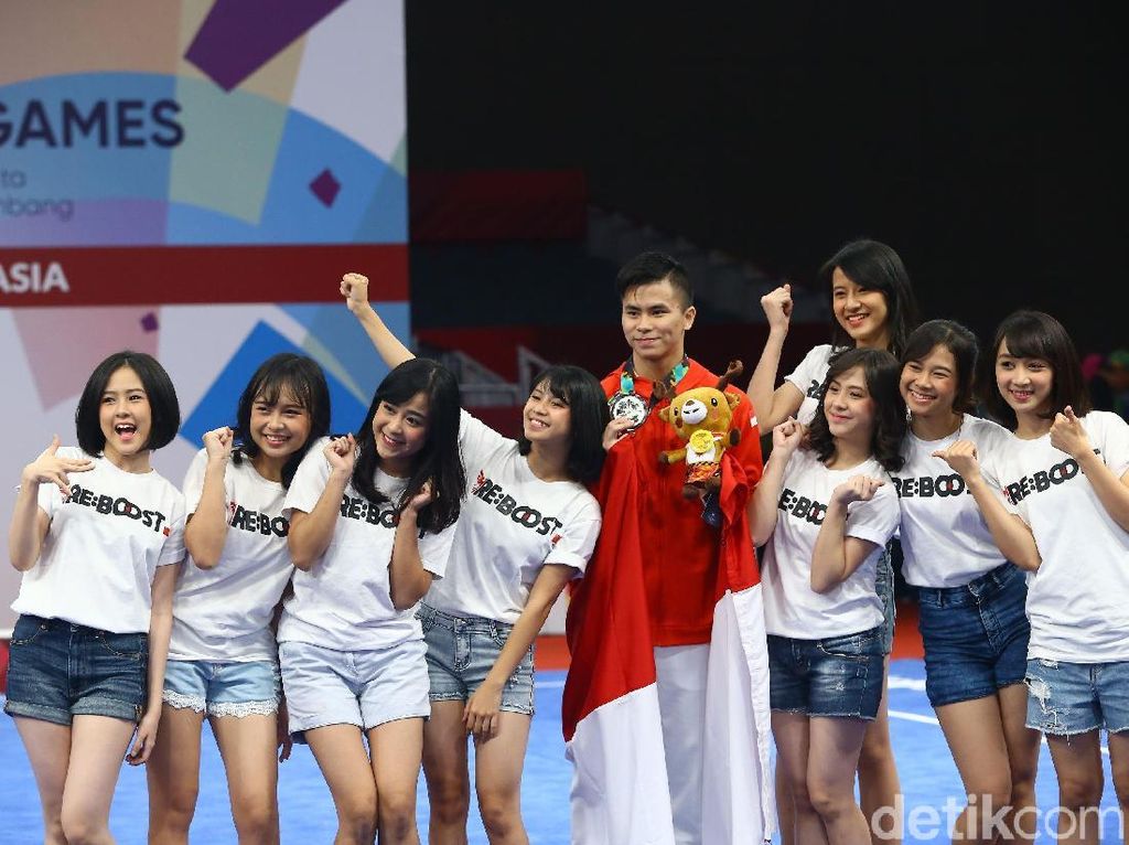 Dapat Medali Perak Asian Games, Marvelo: Ini untuk Masyarakat Indonesia