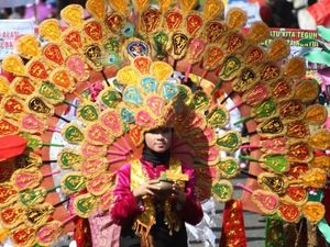 Meriahnya Pawai Budaya 17-an di Banda Aceh