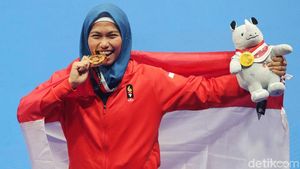Bangga! Emas Perdana untuk Indonesia dari Taekwondo