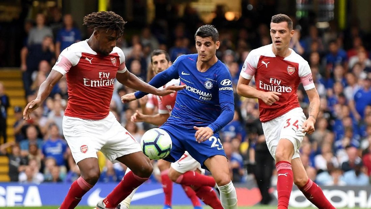 Arsenal kalah 2-3 dari Chelsea. (Foto: Mike Hewitt/Getty Images)