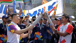 Jelang Puncak Torch Relay di Jakarta