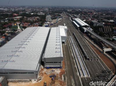 Mengintip Progres Pembangunan Depo MRT Jakarta