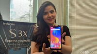 Penampakan Infinix Hot S3X yang Mirip iPhone X