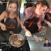 Mengintip Keseruan Anak-anak David Beckham Belajar Bikin Cokelat