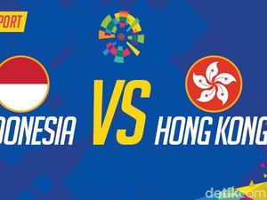 Live Report Asian Games 2018: Indonesia vs Hong Kong