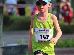 Serunya Anak-anak Bule Ikut Lomba Ironkids Fun Run Bintan