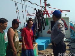 Cegah Penangkapan Benur, Polisi Awasi Perairan Sukabumi