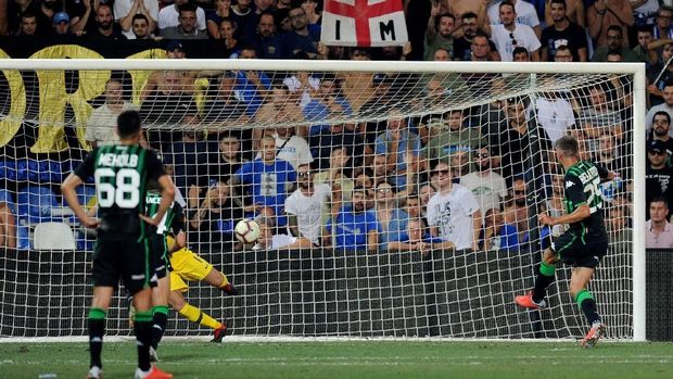 Hasil Liga Italia: Inter Tumbang di Kandang Sassuolo