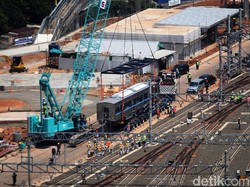 MRT Jakarta Uji Sinyal dari Lebak Bulus hingga Bundaran HI