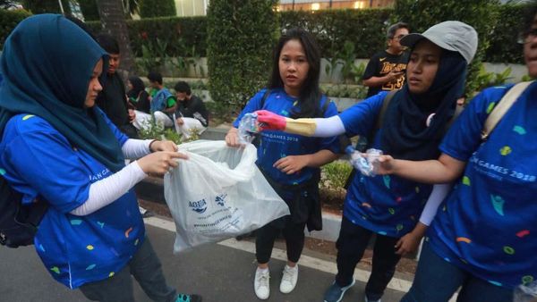4.000 Relawan Jaga Kebersihan Venue Asian Games