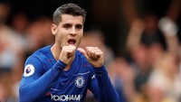Di nomor tiga ada Alvaro Morata. Chelsea membelinya dari Real Madrid di tahun 2017 dengan harga 59 juta paun atau setara Rp 1,1 triliun. Cuma dua musim dia bertahan di Chelsea yang kemudian kini sudah dijual ke Atletico Madrid dan sedang dipinjamkan ke Juventus (John Sibley /Action Images via Reuters)