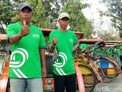 50 Becak Siap Antar Penumpang Secara Gratis Selama Asian Games