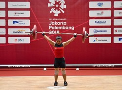 Lifter Sri Wahyuni: Maaf, Cuma Bisa Sampai Perak Saja...
