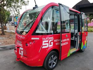 Mengenal Bus Tanpa Sopir yang Hadir di Asian Games 2018