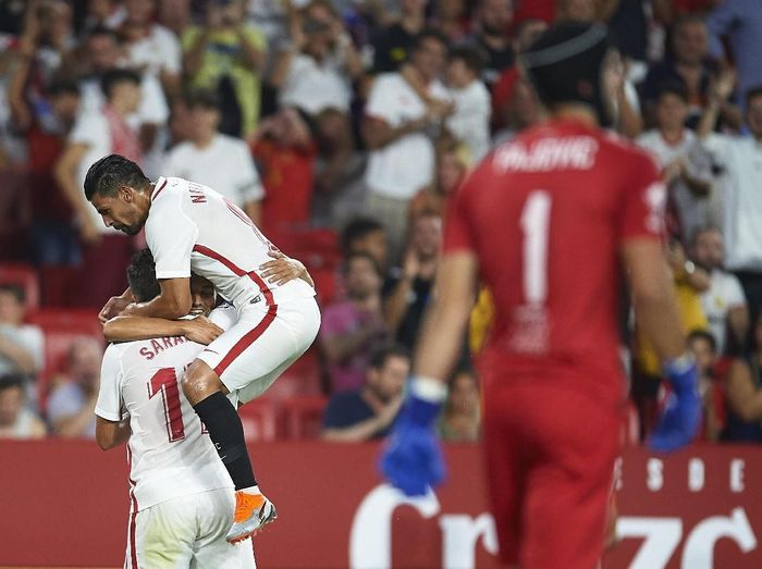 Sevilla memuncaki klasemen sementara Liga Spanyol. (Foto: Aitor Alcalde/Getty Images) Sevilla memuncaki klasemen sementara Liga Spanyol. (Foto: Aitor Alcalde/Getty Images)