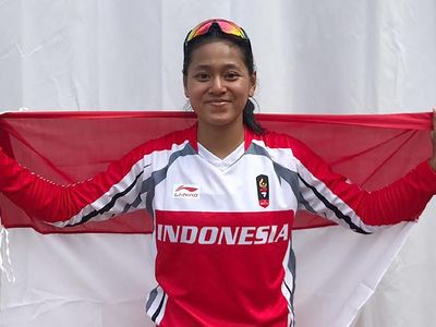 Tiara Andini Tambah Perolehan Emas Indonesia