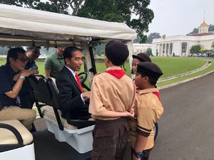 Cerita Anak Pramuka di Video Asian Games Saat Ngobrol dengan Jokowi Cerita Anak Pramuka di Video Asian Games Saat Ngobrol dengan Jokowi