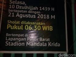Ini Tempat Salat Idul Adha di Yogyakarta Selasa Besok