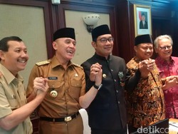 Iriawan dan Ridwan Kamil Bahas Sinkronisasi Program Jabar