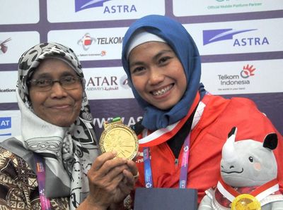 Raih Emas Pertama Buat RI, Lihat Bugarnya Defia Saat Latihan Taekwondo