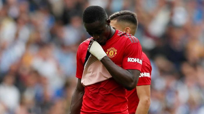 Bek tengah MU Eric Bailly membuat kesalahan saat melawan Brighton. (Foto: David Klein/Reuters) Bek tengah MU Eric Bailly membuat kesalahan saat melawan Brighton. (Foto: David Klein/Reuters)