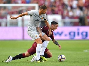 Hasil Liga Italia: Gol Telat Dzeko Bawa Roma Tekuk Torino