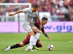 Hasil Liga Italia: Gol Telat Dzeko Bawa Roma Tekuk Torino