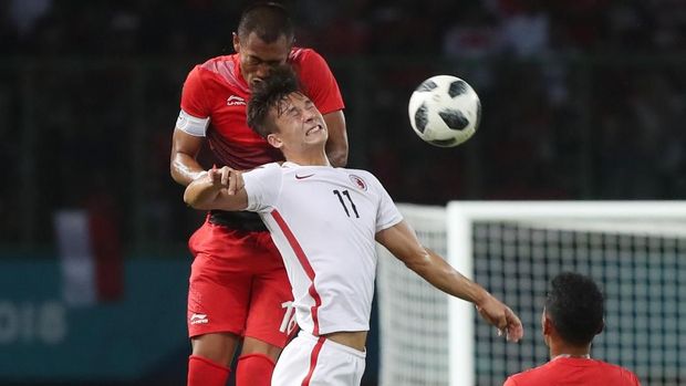 Timnas Indonesia U-23 sukses mengalahkan Hong Kong dan menjadi juara Grup A Asian Games 2018.