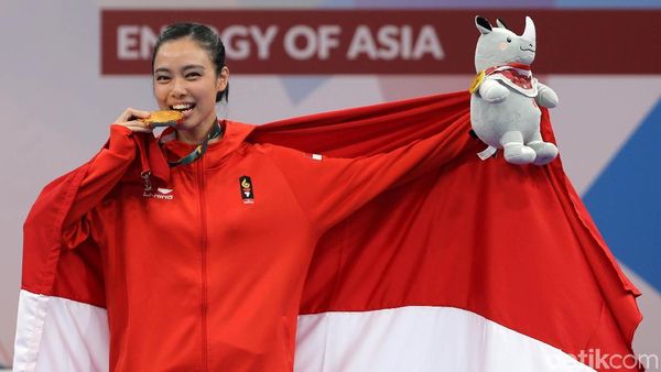 Lindswell Kwok Gigit Emas Kedua Indonesia