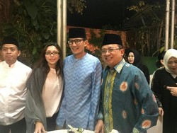 Sandiaga Hadiri Peringatan Hari Kelahiran Tien Soeharto