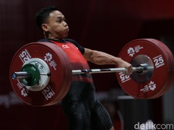 Eko Yuli Irawan Rebut Emas Kelima untuk Indonesia di Asian Games 2018