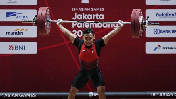 Total angkatan Eko Yuli berada di atas lifter Vietnam dan Uzbekistan.