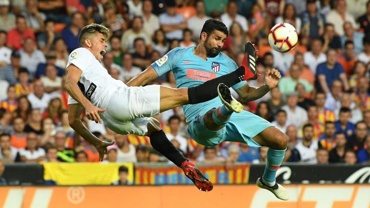 Atletico Madrid diimbangi Valencia di pekan pertama Liga Spanyol 2018/2019 (Foto: David Ramos/Getty Images)