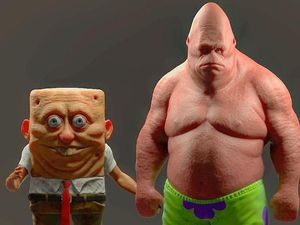 Ketika Kartun Lucu Malah Jadi Seram dalam Bentuk 3D Ketika Kartun Lucu Malah Jadi Seram dalam Bentuk 3D